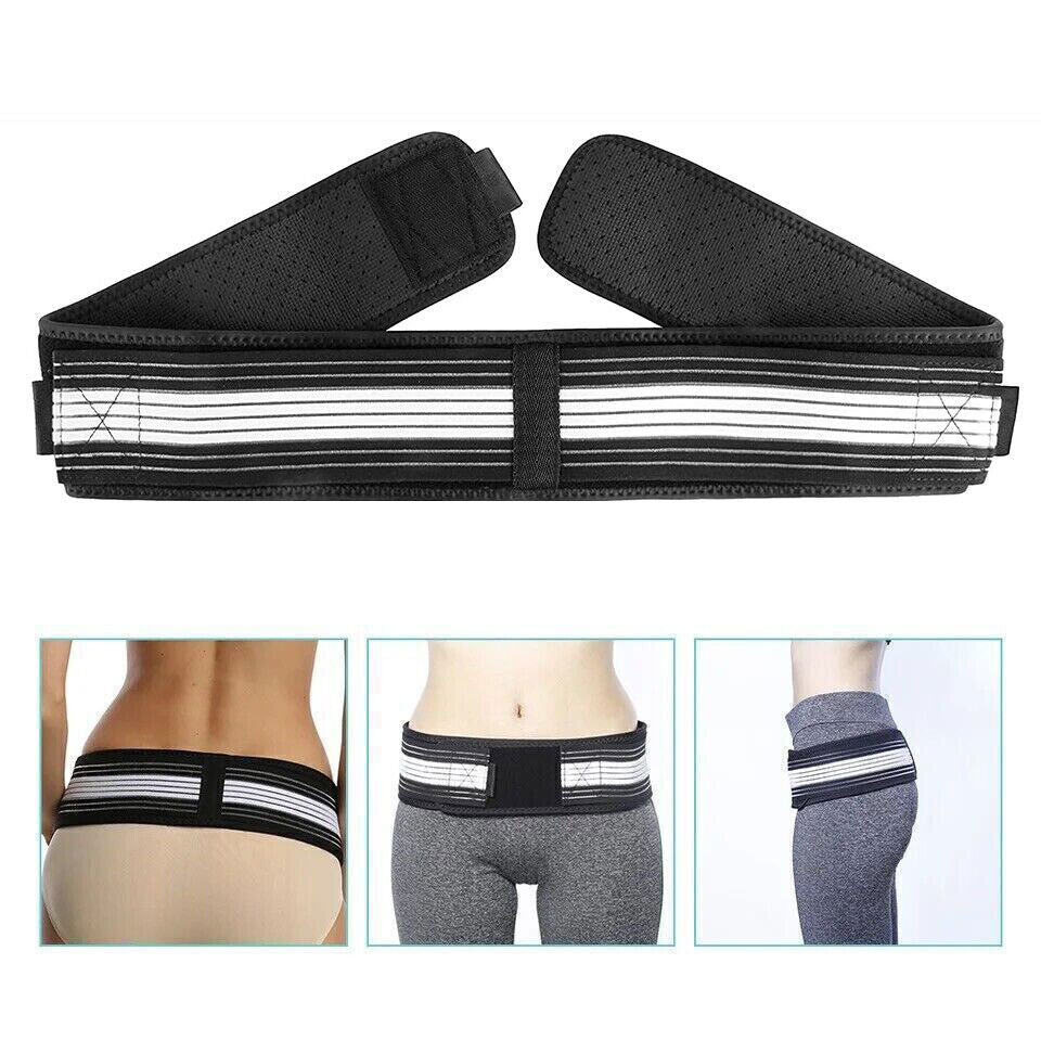2025 Pain Reliefe Back BELT Lower Back Pelvic Support Belt Sciatica Lumbar UK