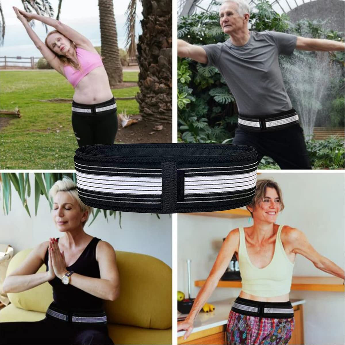 2025 Pain Reliefe Back BELT Lower Back Pelvic Support Belt Sciatica Lumbar UK
