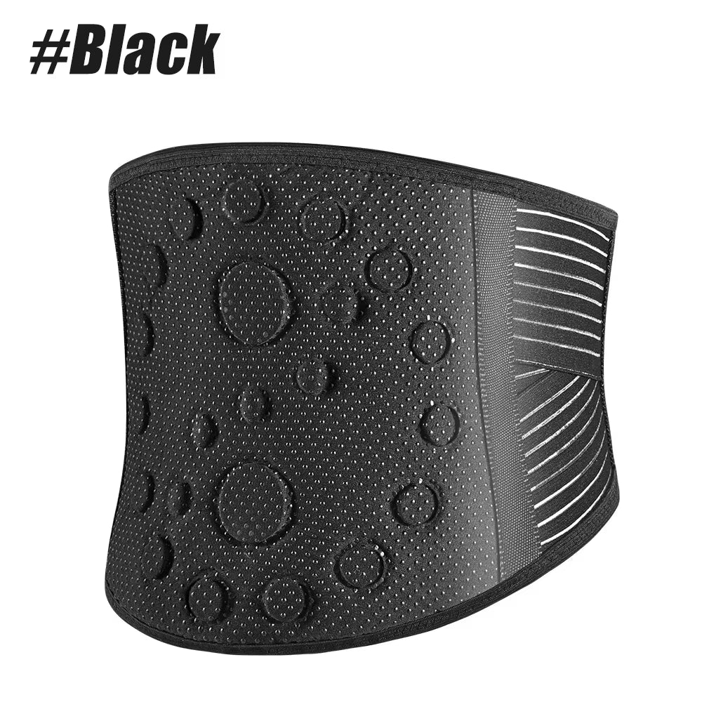 Self-Heating Lumbar Pain Relief Magnet Belt,Thermal Magnetic Therapy Tourmaline Lower Back Waist Support Belt for Pain Relief