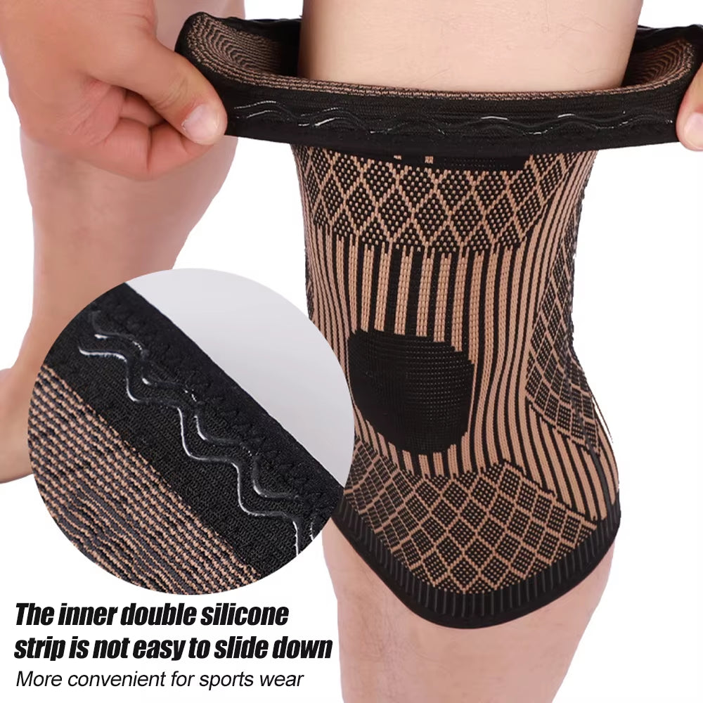 Copper Knee Brace for Arthritis Pain & Support-Copper Knee Sleeve for Knee Pain Compression Sleeve for Sports,Knee Pain Relief