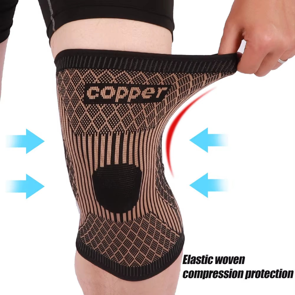 Copper Knee Brace for Arthritis Pain & Support-Copper Knee Sleeve for Knee Pain Compression Sleeve for Sports,Knee Pain Relief